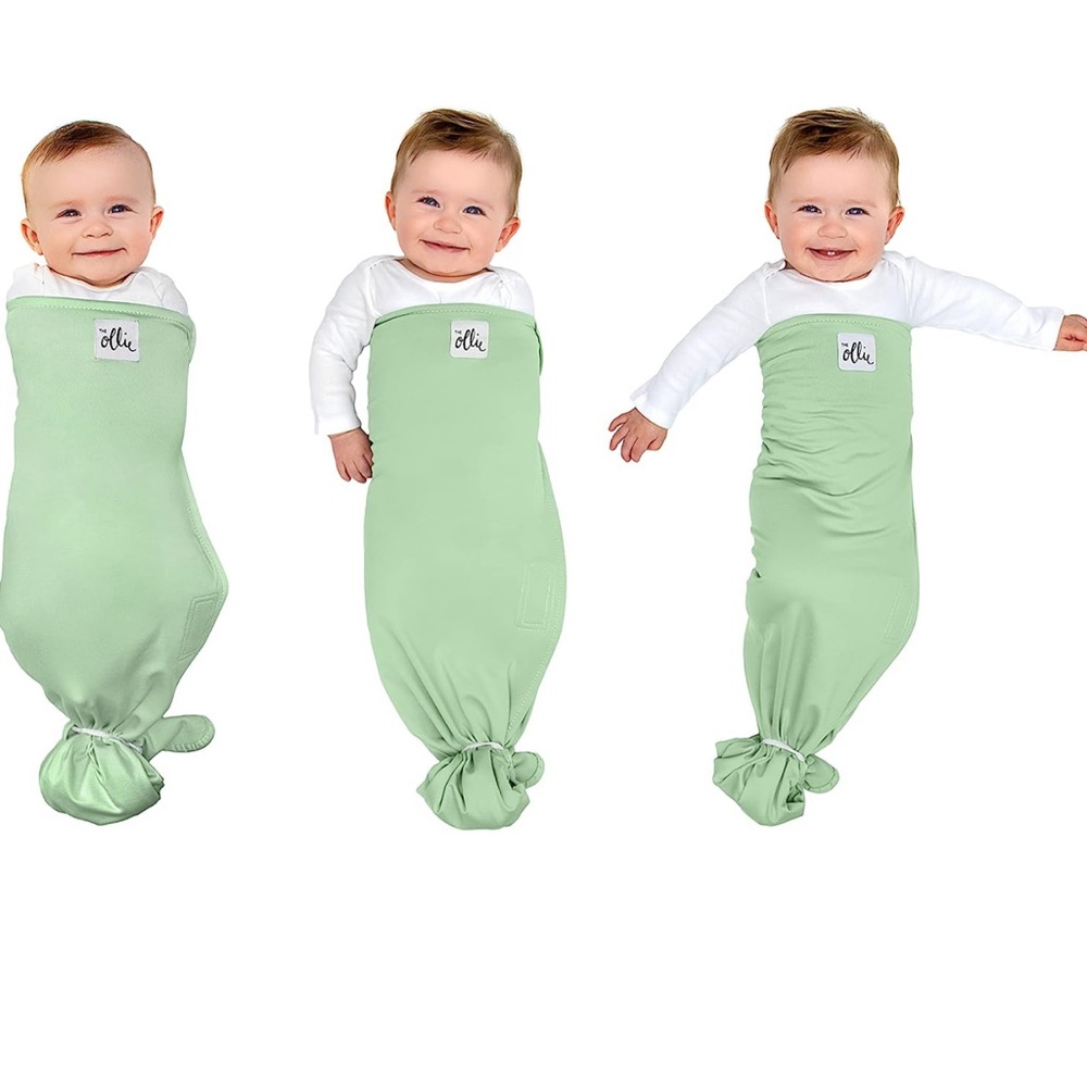 Green Ollie Swaddle